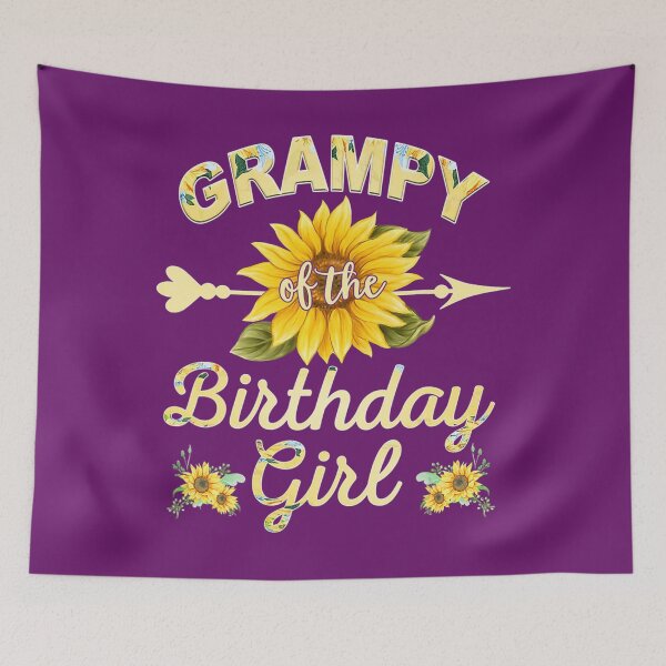 Item preview, Grampy Of The Birthday 	 Sunflower Family Matching 	 	 designed and sold by cbaaupzc34.
