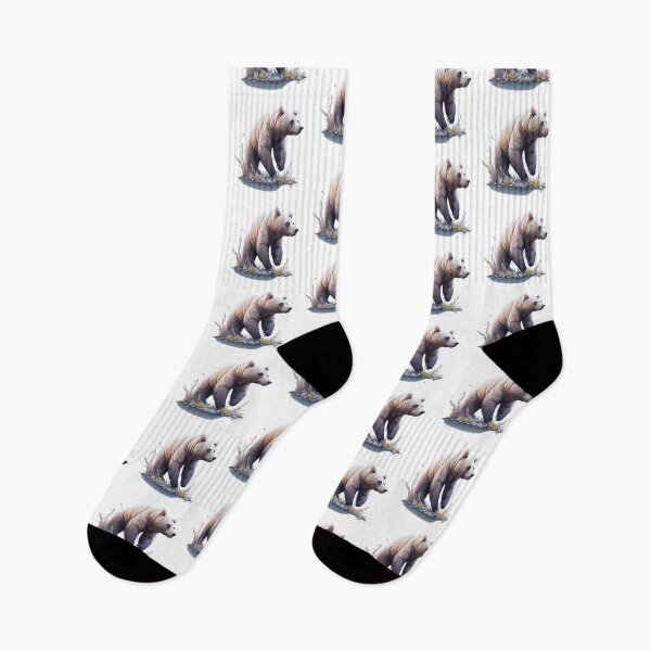 Item preview, Polar bear looking for penguins designed and sold by BaliamShop.