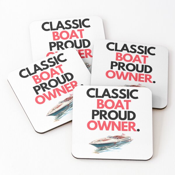Item preview, Classic boat proud owner speed classic vintage boat. Best gift! designed and sold by wowstuffcreator.