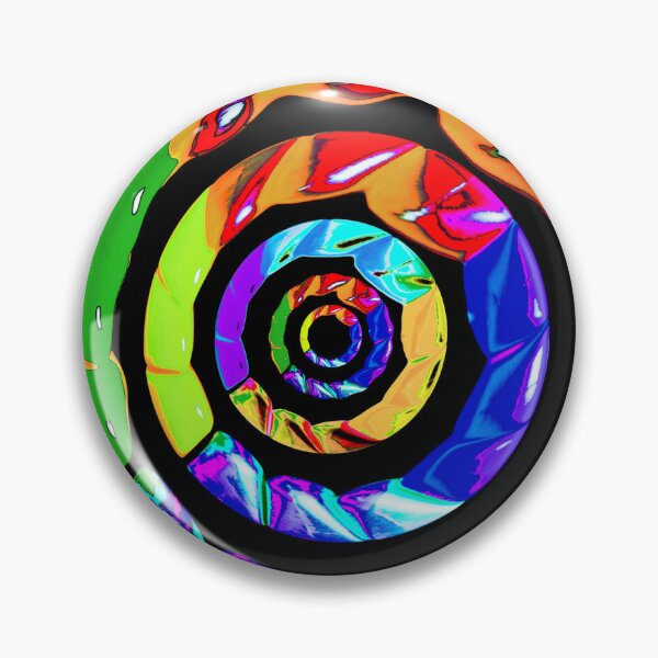 Circular Colours Pin