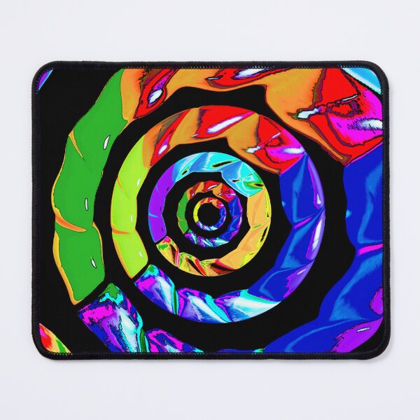 Circular Colours Mouse Pad