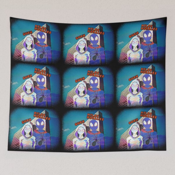 Item preview, MILES MORALLES GWEN SPIDER-VERSE. designed and sold by creativesticky.
