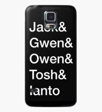 Torchwood Team - Minimalist Case/Skin for Samsung Galaxy