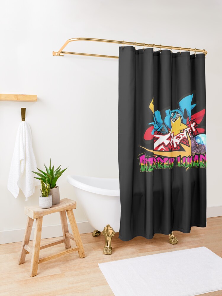 Thumbnail 3 of 5, Shower Curtain, BIZARRELY LUMINARY designed and sold by shanshankaran.