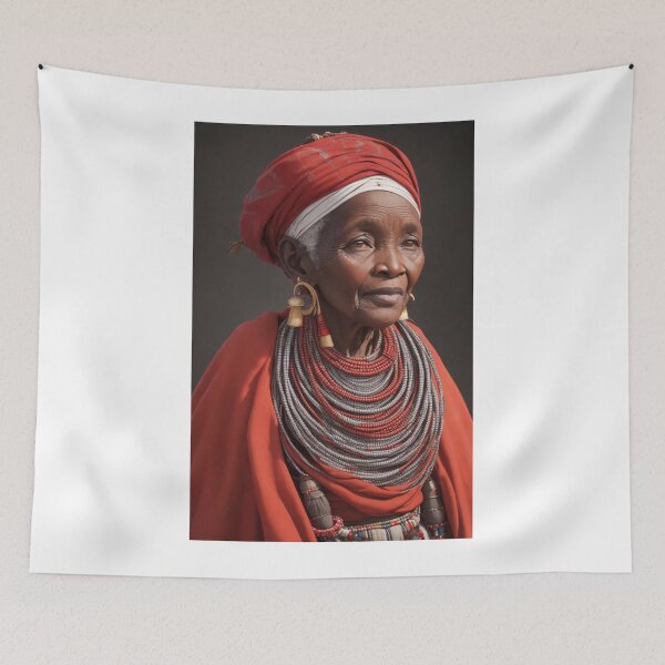 Item preview, Elder African Maasai female 3 designed and sold by Rothnaric.