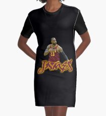 Lebron James Unofficial Graphic T-Shirt Dress