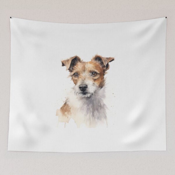 Item preview, Brown Terrier Portrait designed and sold by ethanhuang91.