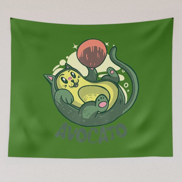 Item preview, Avocato Funny Cute Cat Avocado Vegan And Cat Lover Kitten 		 designed and sold by qvbjevvkdfi76.