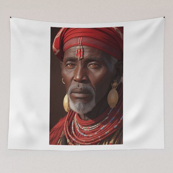 Item preview, Elder African Maasai male 1 designed and sold by Rothnaric.