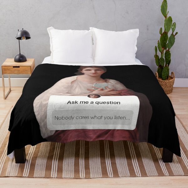 Item preview, Ask me a question Design (Black) designed and sold by Zheap14.