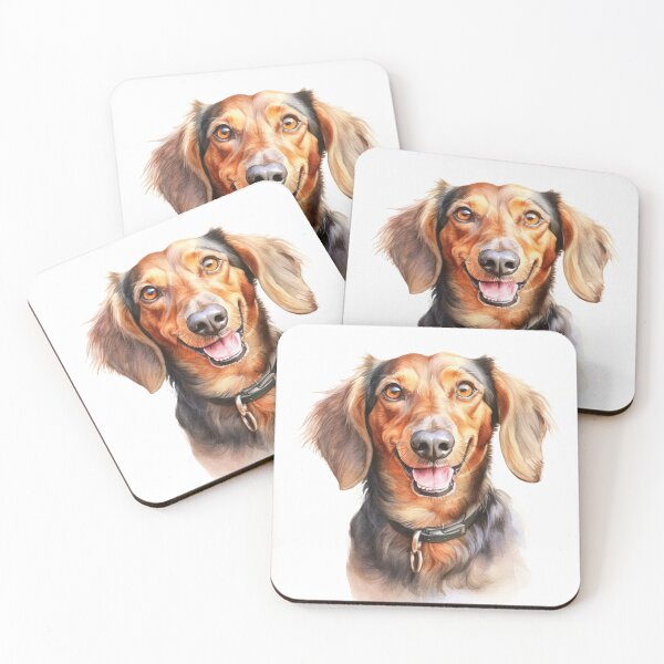 Item preview, Sausage Dog Portrait designed and sold by ethanhuang91.