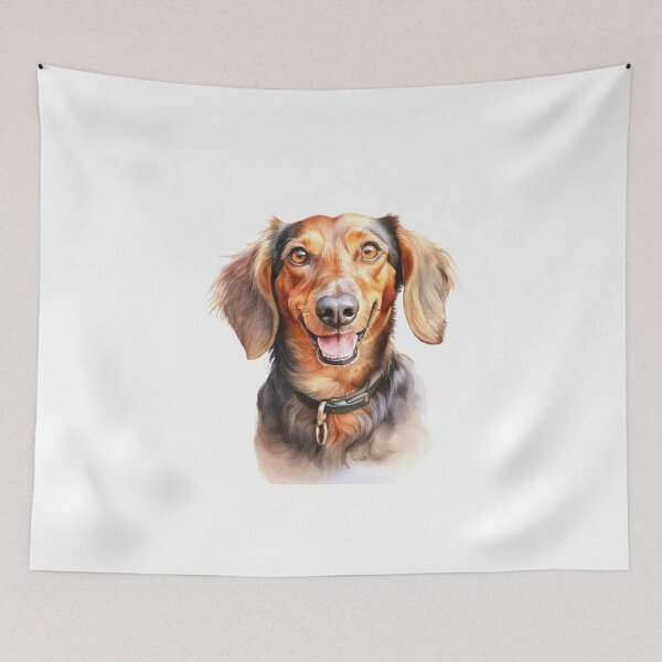 Item preview, Sausage Dog Portrait designed and sold by ethanhuang91.