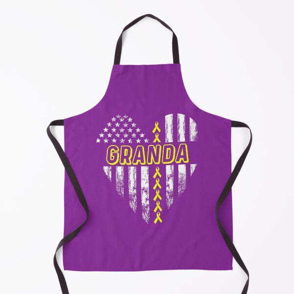 Item preview, Granda American Flag Heart Sarcoma Bone Cancer Awareness 	 	 designed and sold by cbaaupzc34.