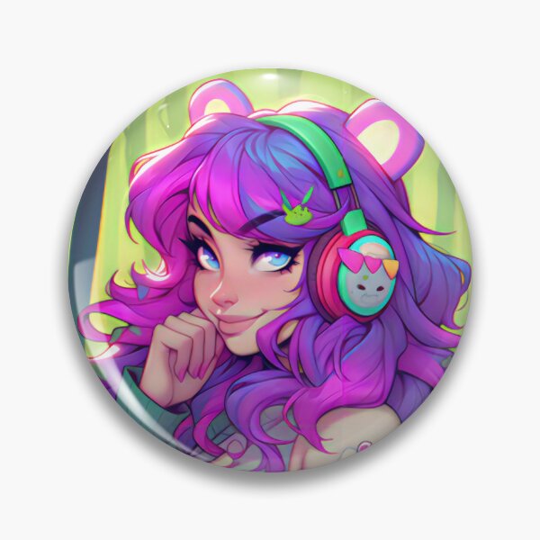 Item preview, Green & Purple Forest Goth 90's Kawaii Girlie designed and sold by BoudiccaLondon.