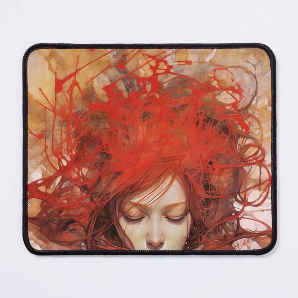 Item preview, Silhouette of Fears: Abstract Depiction of Psychological Anxiety designed and sold by Piotrek0001.