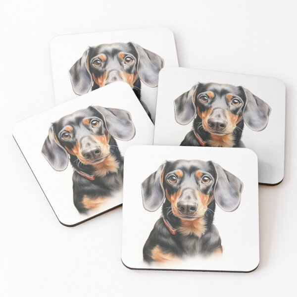 Item preview, Sausage Dog Portrait designed and sold by ethanhuang91.