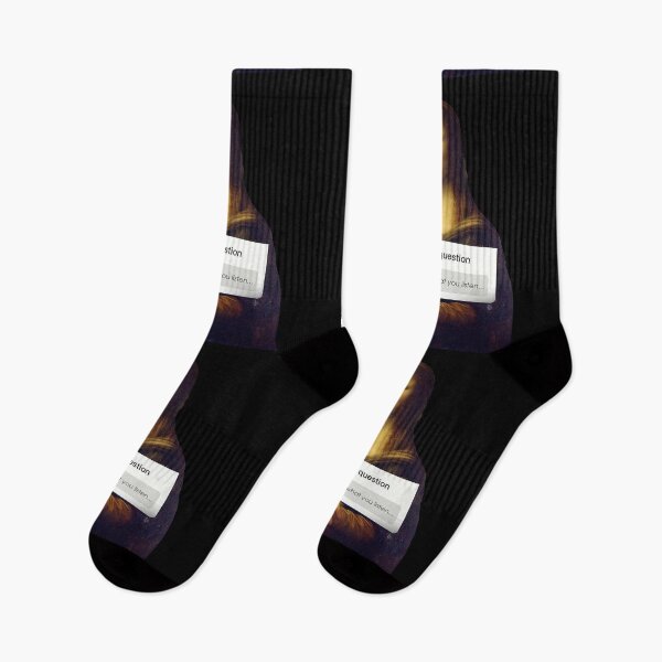Item preview, Mona Lisa Instagram (Black) designed and sold by Zheap14.