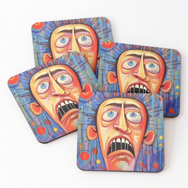 Item preview, Silhouette of Fears: Abstract Depiction of Psychological Anxiety designed and sold by Piotrek0001.