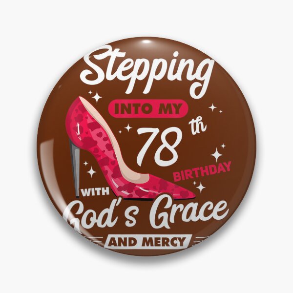 Item preview, Stepping Into My 78th Birthday With God's Grace And Mercy 	 	 designed and sold by uvodvxgky77.