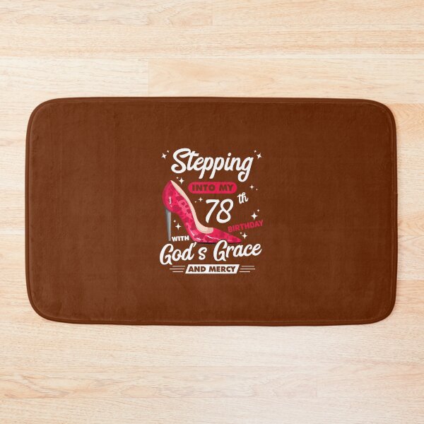 Item preview, Stepping Into My 78th Birthday With God's Grace And Mercy 	 	 designed and sold by uvodvxgky77.