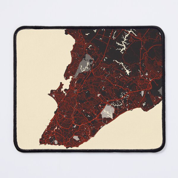 Item preview, Salvador City Map of Brazil - Vector designed and sold by deMAP.