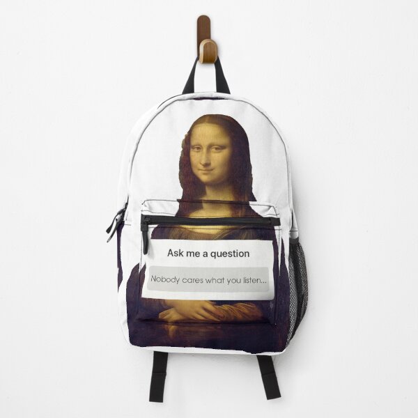 Item preview, Mona Lisa Instagram (White) designed and sold by Zheap14.