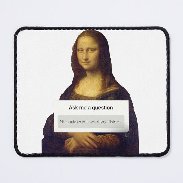 Item preview, Mona Lisa Instagram (White) designed and sold by Zheap14.
