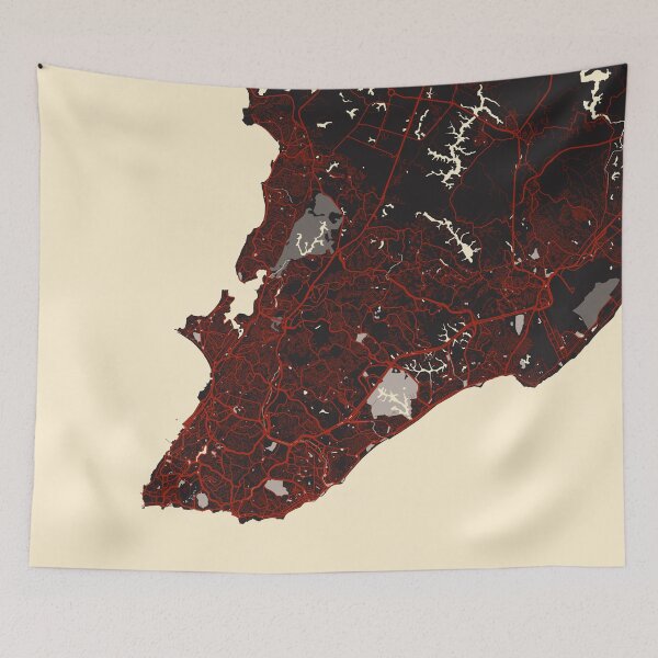 Item preview, Salvador City Map of Brazil - Vector designed and sold by deMAP.