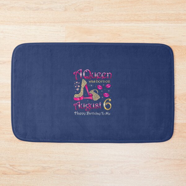 Item preview, A Queen Was Born On August 6 Happy Birthday To Me 	 	 designed and sold by dqvaouhbby5.