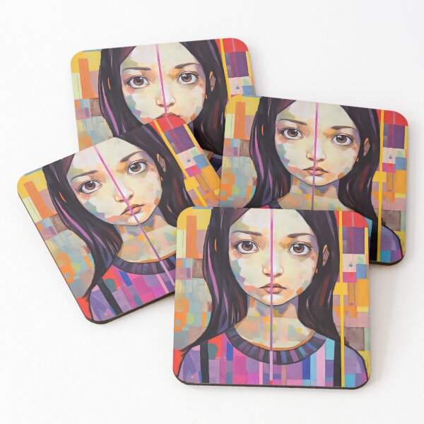 Item preview, Silhouette of Fears: Abstract Depiction of Psychological Anxiety designed and sold by Piotrek0001.