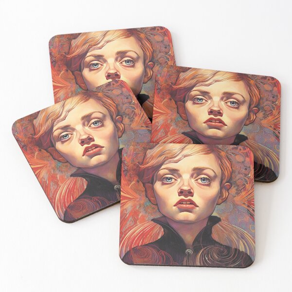 Item preview, Silhouette of Fears: Abstract Depiction of Psychological Anxiety designed and sold by Piotrek0001.