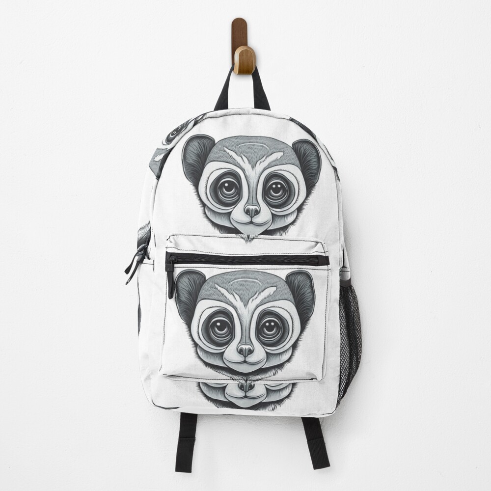 Vista previa del artículo con la obra «Mochila», diseñado y vendido por DPrompt.