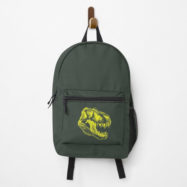 Item preview, T-rex skull in yellow lines     designed and sold by VerdieShanahan.