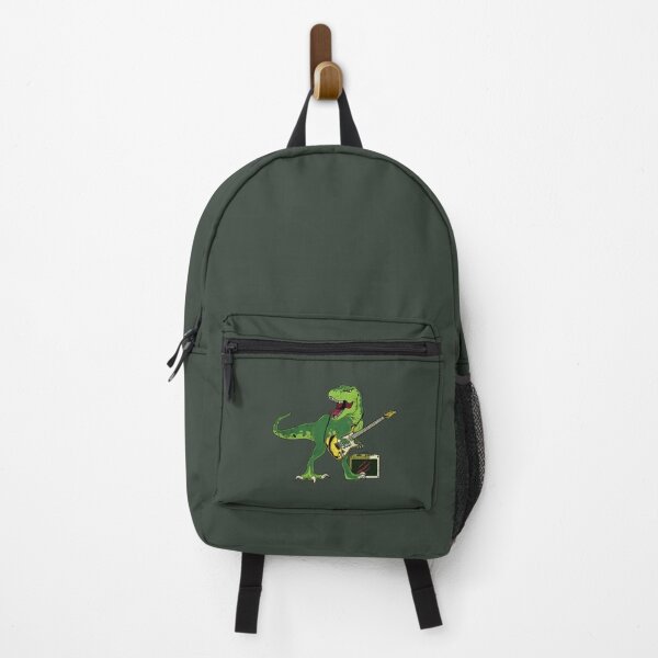 Item preview, T-Rex with Guitar Dinosaur Rock GItarrist Children    designed and sold by VerdieShanahan.