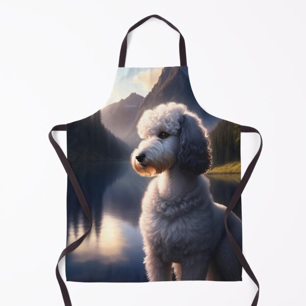 Item preview, Bedlington Terrier in Fantasy World designed and sold by SereneMuses.