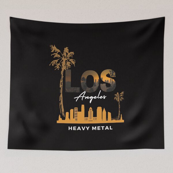 Item preview, Los Angeles; Home to Heavy Metal designed and sold by evaninla.