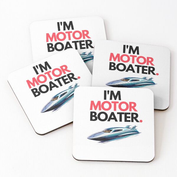 Item preview, I'm motor boater, classic vintage speed boat. Best gift! designed and sold by wowstuffcreator.