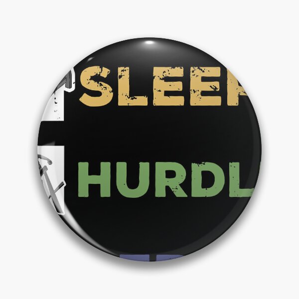 Item preview, eat sleep hurdles repeat  designed and sold by Jaysonjohnsonr.