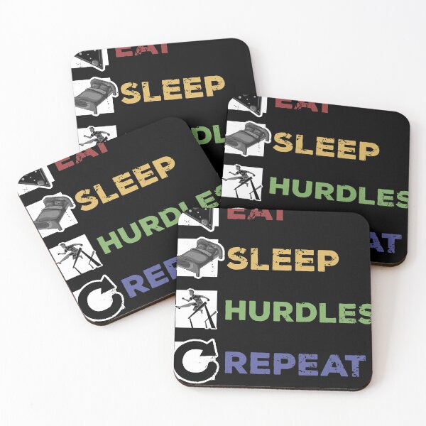 Item preview, eat sleep hurdles repeat  designed and sold by Jaysonjohnsonr.