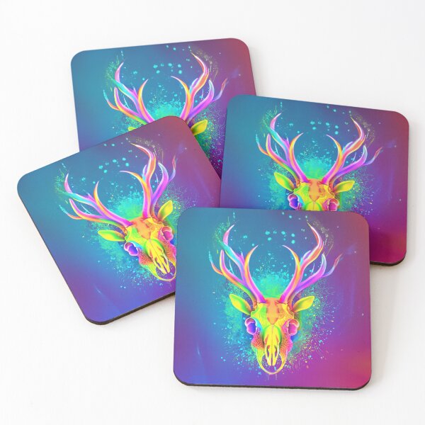 Item preview, Rainbow Reverie: Pride Deer Skull designed and sold by Dreadfools.