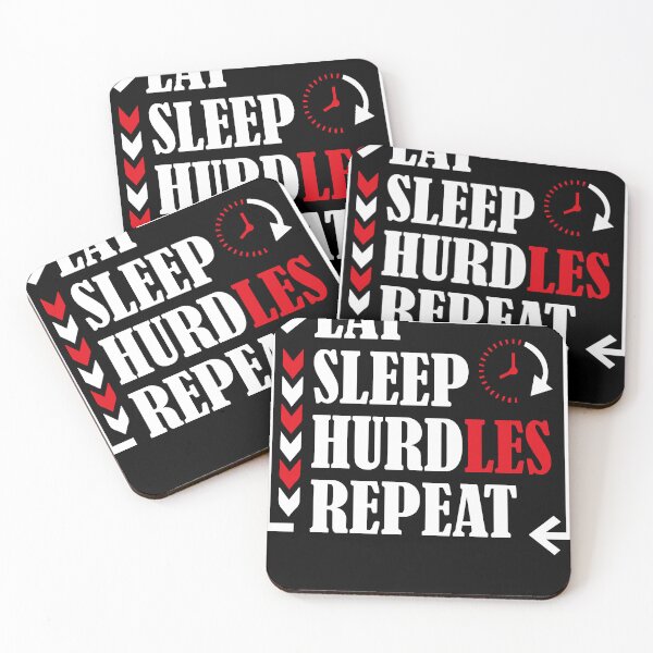 Item preview, Eat Sleep Hurdles Repeat designed and sold by Jaysonjohnsonr.