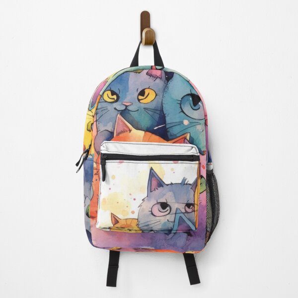 Item preview, Catnip Madness - dreamy colorful pastel cats designed and sold by liana campbell.