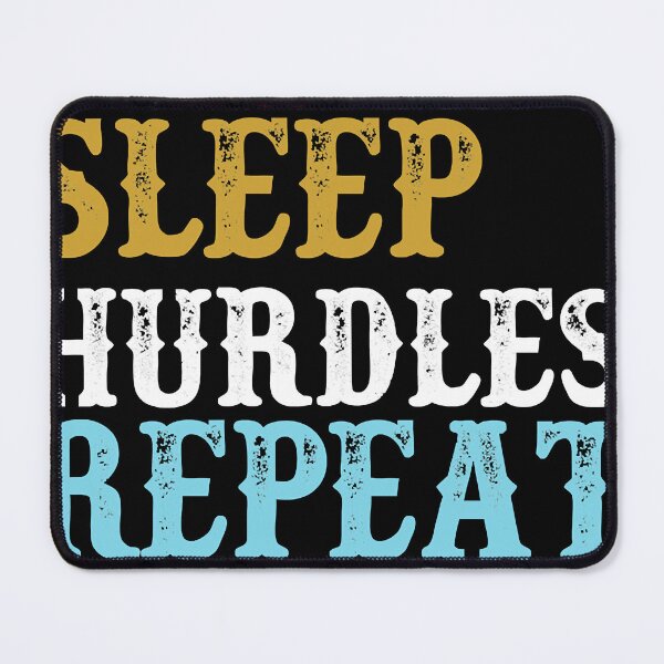 Item preview, Eat Sleep Hurdles Repeat Funny Hurdling designed and sold by Jaysonjohnsonr.
