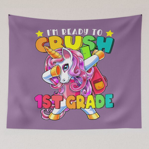 Item preview, Crush 1St Grade Dabbing Unicorn Back To School 	 	  	 designed and sold by yikpocytr81.