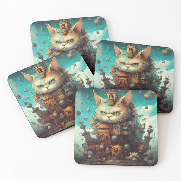 Item preview, Cat stuck in a far away world designed and sold by liana campbell.