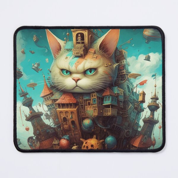 Item preview, Cat stuck in a far away world designed and sold by liana campbell.