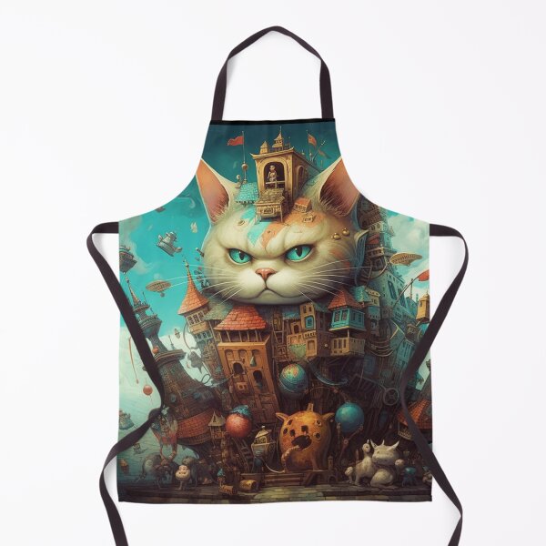 Item preview, Cat stuck in a far away world designed and sold by liana campbell.