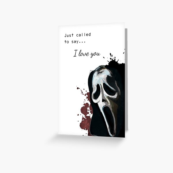 Vista previa del artículo con la obra «Scream Valentine's Day Horror Película», diseñado y vendido por reanimated13.