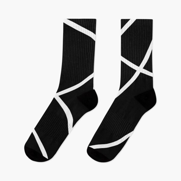 Item preview, White Stripes On Black, Modern Design, Line Pattern designed and sold by Ivan333Croatia.