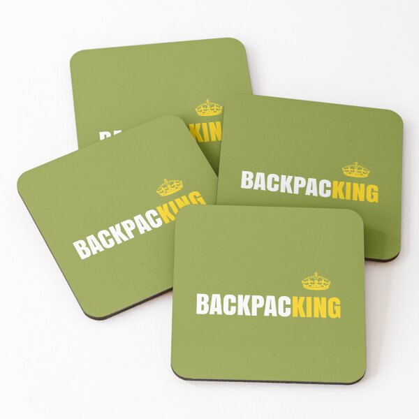 Item preview, Backpacking King Crown Hiking Camping Outdoor Funny Hiker 		 designed and sold by ysgcfaqv77.